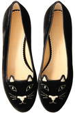 CHARLOTTE OLYMPIA(シャーロット オリンピア)｜KITTY フラットシューズ