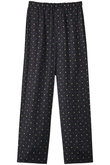ドットプリントリラックスパンツ