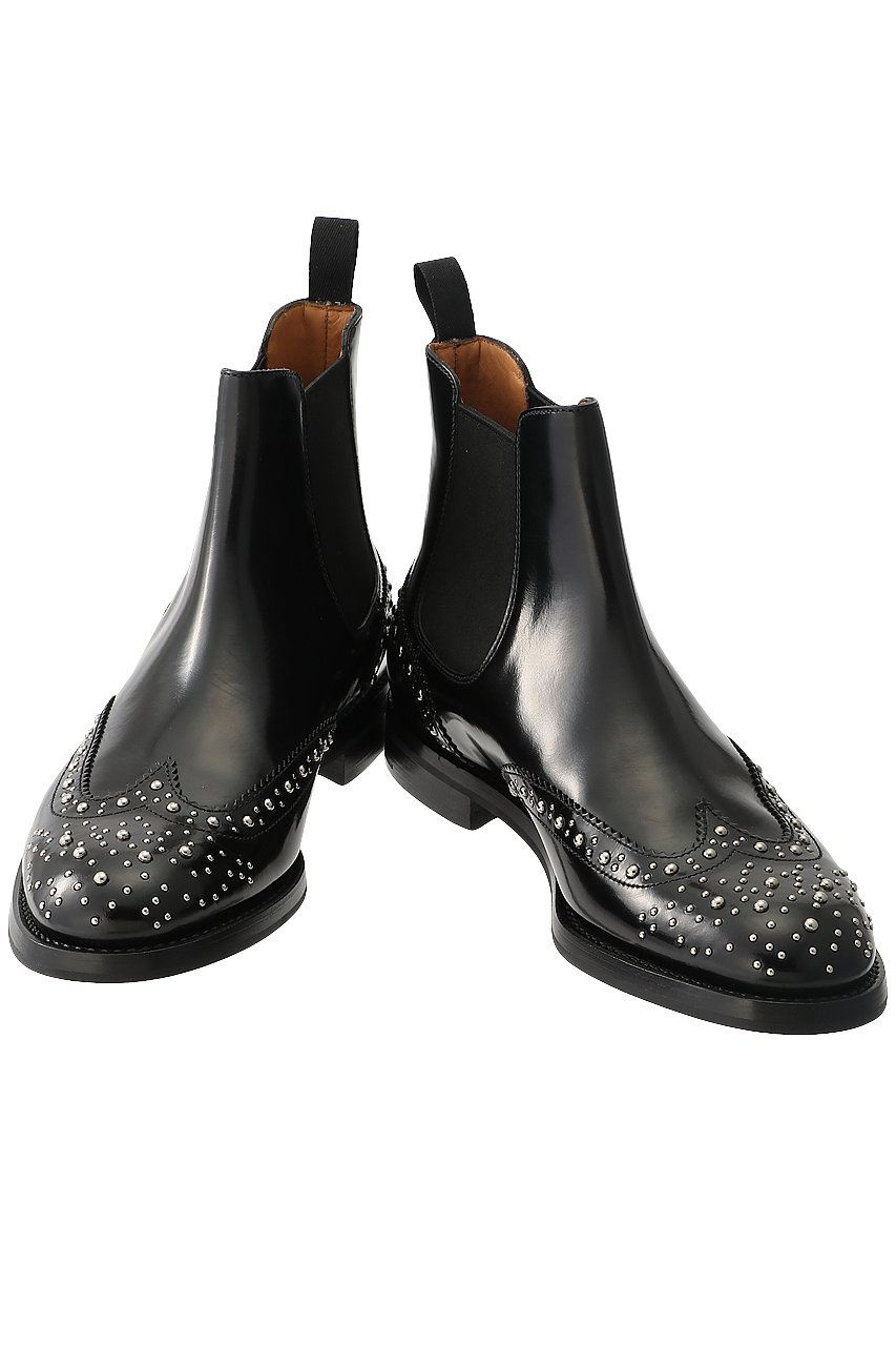 HELIOPOLE(エリオポール)｜【CHURCH'S】スタッズ付サイドゴアブーツ