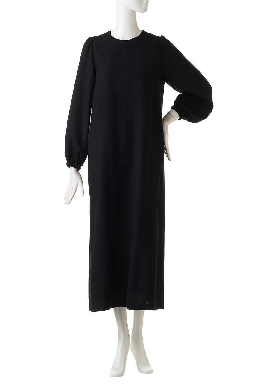 Heliopole エリオポール ジョーゼットロングワンピース カーキ の通販 Elleshop エル ショップ