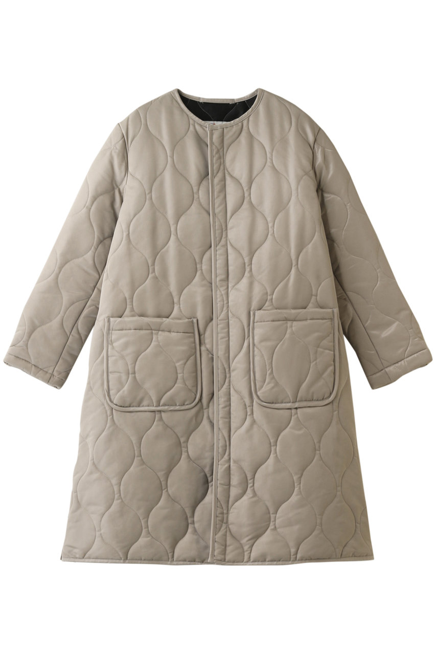 HELIOPOLE 【Traditional Weatherwear】ARKLEY LONG 2/キルティングコート (ライトグレー, 34) エリオポール ELLE SHOP