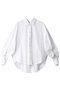 【ERIKA CAVALLINI】ボリューム袖2WAYシャツ エリオポール/HELIOPOLE ホワイト