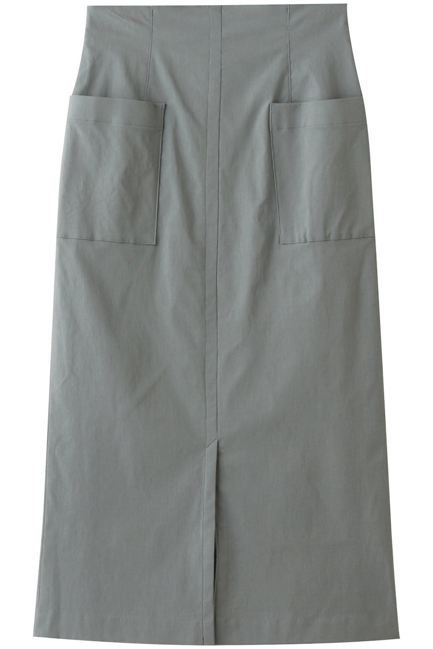 エリオポール/HELIOPOLEのウォッシャブル ハイストレッチタイトスカート(スモーキーグリーン/U-2033)