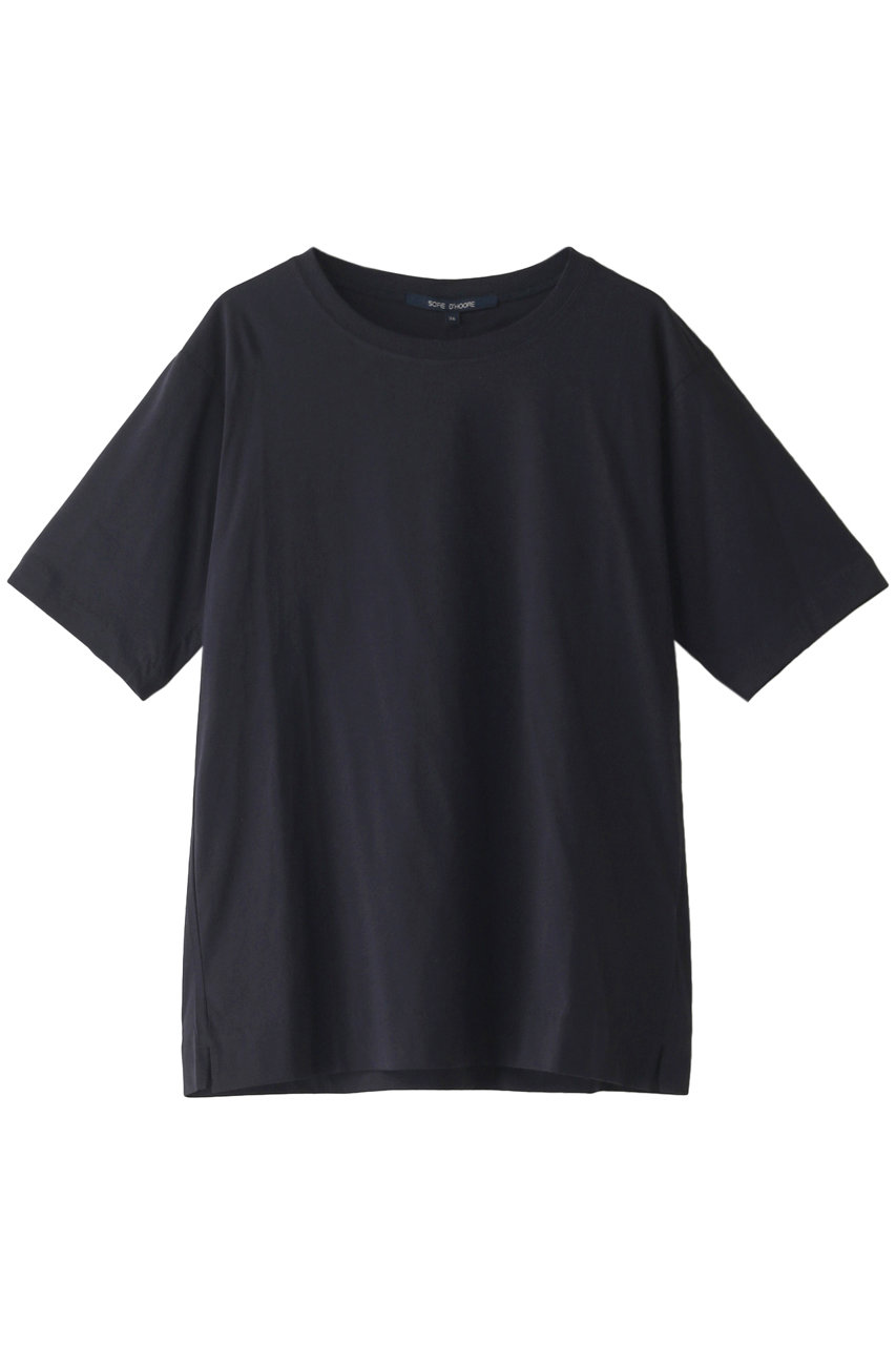 エリオポール/HELIOPOLEの【SOFIE D`HOORE】BASIC Tシャツ(ブラック/TIA)