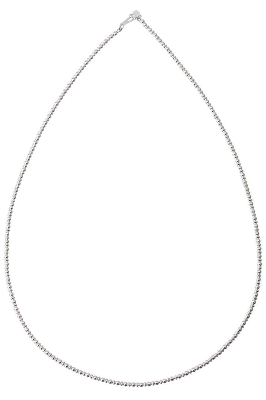 HELIOPOLE 【HARPO】3mm silver beads ネックレス (シルバー, F) エリオポール ELLE SHOP