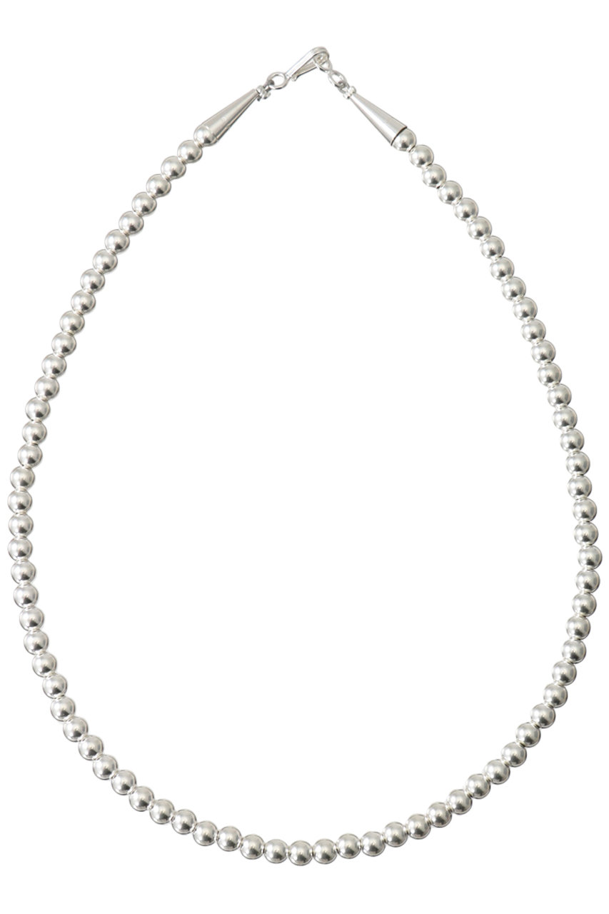 HELIOPOLE 【HARPO】5mm silver beads ネックレス (シルバー, F) エリオポール ELLE SHOP