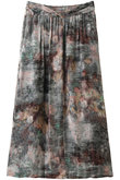 ORFEO STAMPA CUPRO スカート