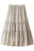 LEOPARD&DALMATIAN フレアスカート