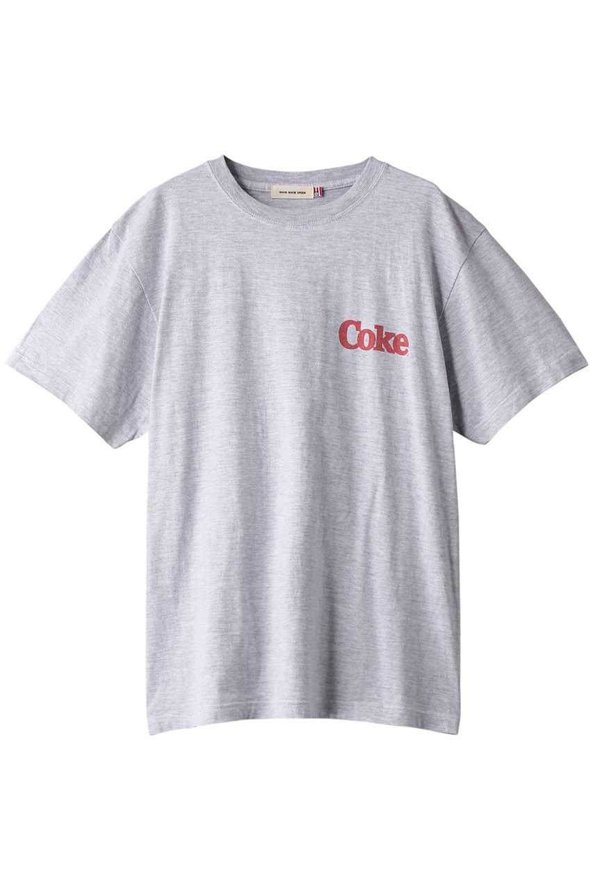 HELIOPOLE 【GOOD ROCK SPEED】AMERICAN PRINT Tシャツ (ライトグレー, F) エリオポール ELLE SHOP