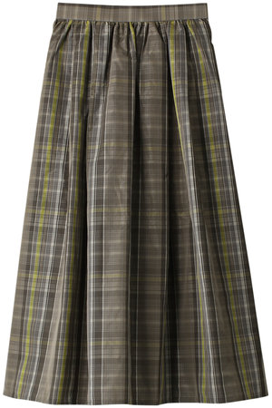 シャンブレータフタフレアスカート