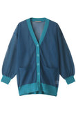 SHEER COTTIN ボックスカーディガン
