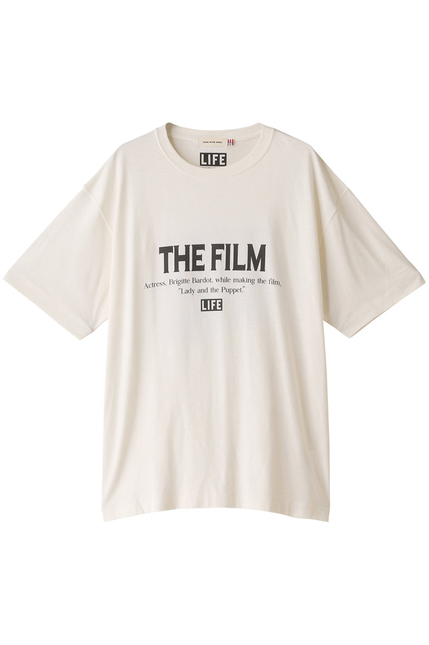 HELIOPOLE 【GOOD ROCK SPEED】LIFE BIG BODY Tシャツ (アイボリー, F) エリオポール ELLE SHOP