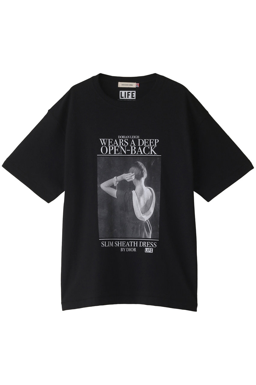HELIOPOLE 【GOOD ROCK SPEED】LIFE BIG BODY Tシャツ (ブラック, F) エリオポール ELLE SHOP