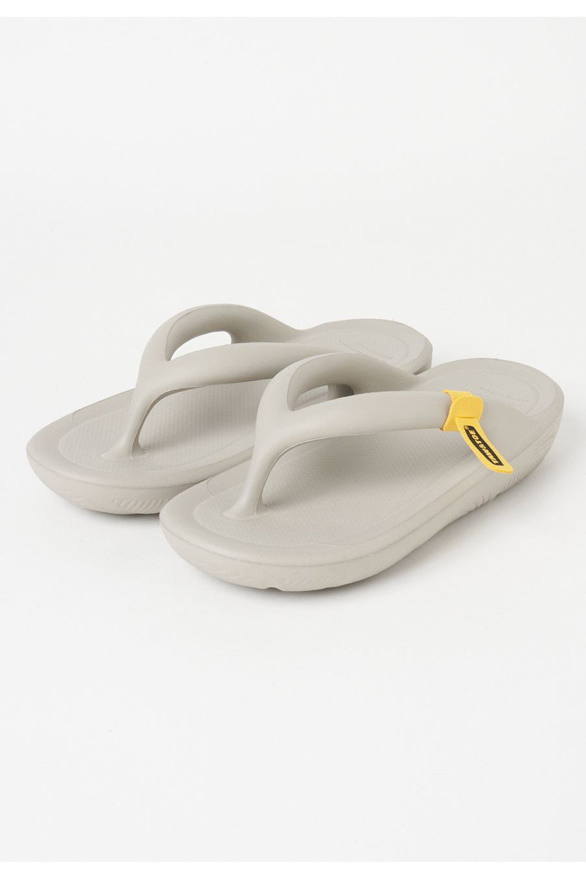 HELIOPOLE 【TAW & TOE】FLIPFLOP ZEROVITY BIO サンダル (ライトグレー, 24) エリオポール ELLE SHOP