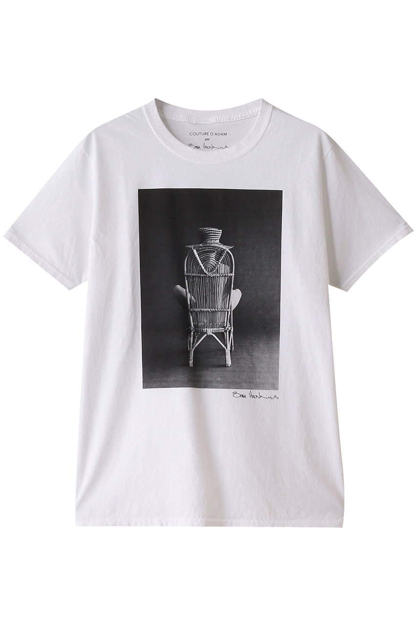 エリオポール/HELIOPOLEの【Couture d’Adam】CDA Sam Haskins/Chair Tシャツ(ホワイト/14458008051CN)