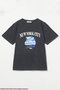 【GOOD ROCK SPEED】GRS NYC Tシャツ エリオポール/HELIOPOLE チャコールグレー