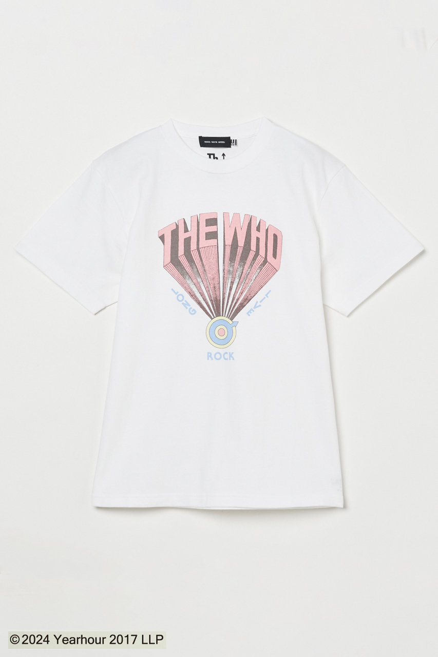 HELIOPOLE 【GOOD ROCK SPEED】GRS ROCK Tシャツ (ホワイト, M) エリオポール ELLE SHOP