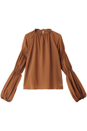 エリオポール/HELIOPOLEのキャンディースリーブブラウス(110400/110403)