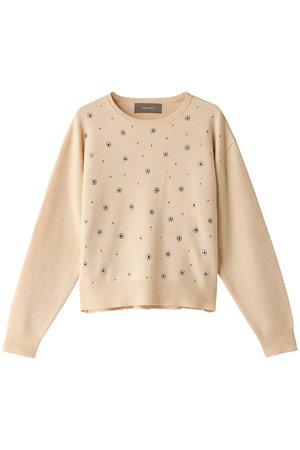 エリオポール/HELIOPOLEのビジューニット(110300/110301)