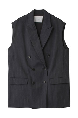 エリオポール/HELIOPOLEのグリッターストライプジレ(110800/110806)