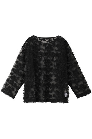 エリオポール/HELIOPOLEのフローラルパターンシアーブラウス(110400/110403)