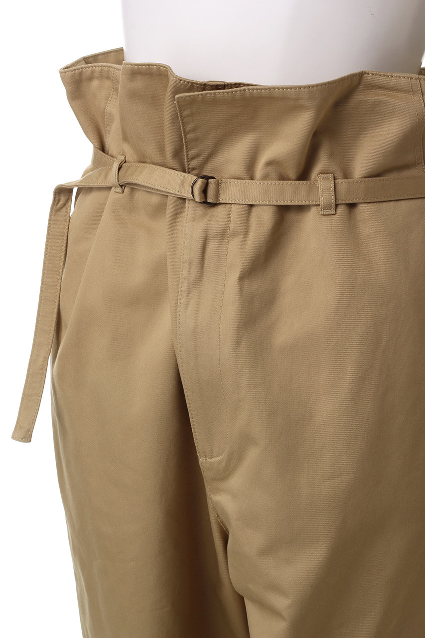 エリオポール heliopole リボンベルト ワイドパンツ OUTLET）HELIOPOLE