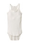【HAKUJI】オーガニックコットンアシメブラタンクトップ エリオポール/HELIOPOLE ホワイト