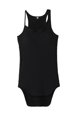 エリオポール/HELIOPOLEの【HAKUJI】オーガニックコットンアシメブラタンクトップ(110100/110101)