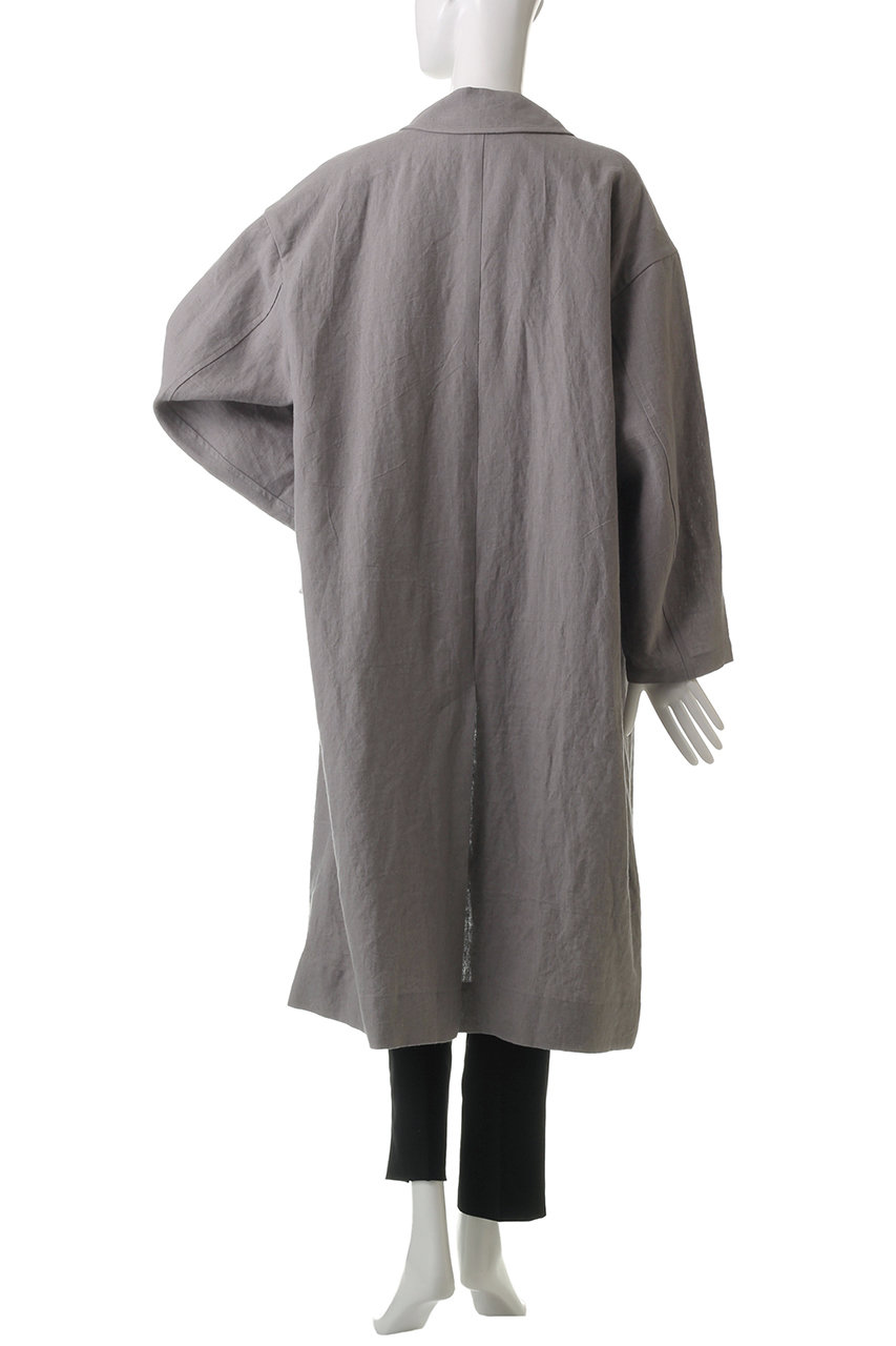 【新品】エリオポール　リネンロングコート　ロンハーマン　ドゥーズィエムクラス STAND COLLAR LONG COAT｜HELIOPOLE｜HÉLIOPÔLE（エリオポール