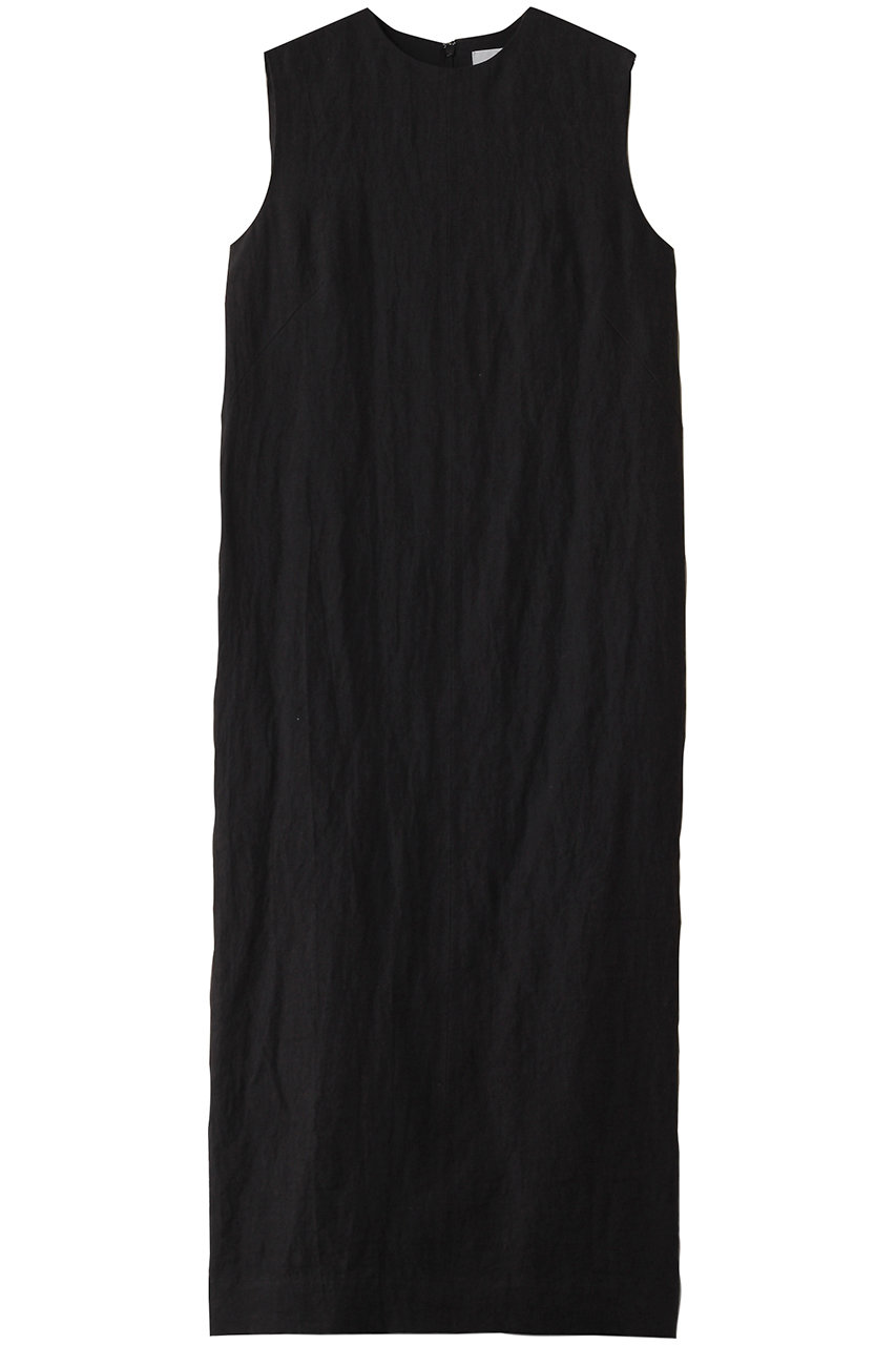 HELIOPOLE DUNGAREES リネンロングドレス (ブラック, 36) エリオポール ELLE SHOP HELIOPOLE DUNGAREES リネンロングドレス (ブラック, 36) エリオポール ELLE SHOP