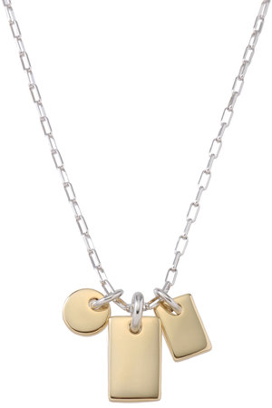 エリオポール/HELIOPOLEの【LAURA LOMBARDI】CARTA CHARM NECKLACE(150200/150201)