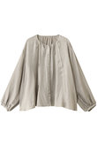 クレープシアーギャザーブラウス