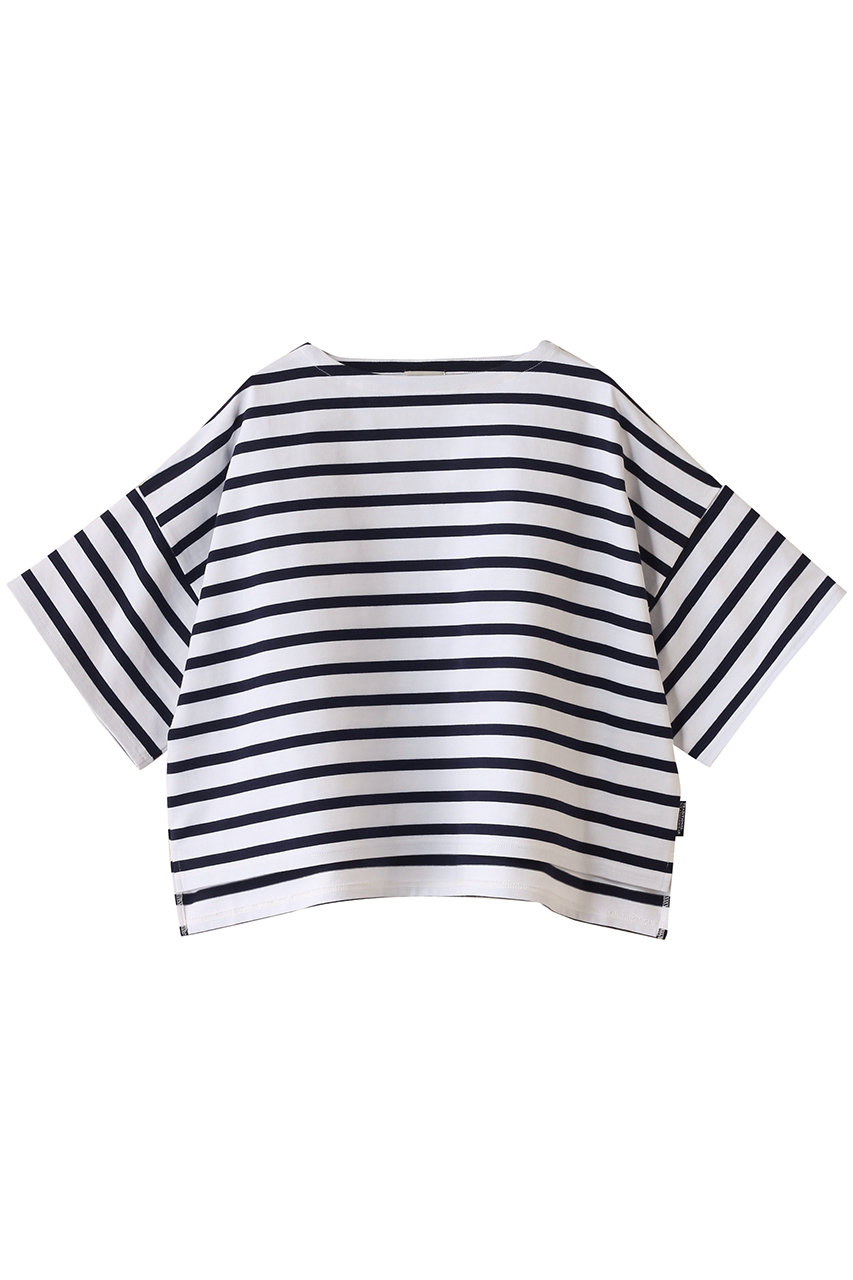 HELIOPOLE 【Traditional Weatherwear】LYNE ボーダー S/S カットソー (ネイビー, S) エリオポール ELLE SHOP HELIOPOLE 【Traditional Weatherwear】LYNE ボーダー S/S カットソー (ネイビー, S) エリオポール ELLE SHOP