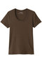 【THREE DOTS】JESSICA ショートスリーブカットソー エリオポール/HELIOPOLE ブラウン