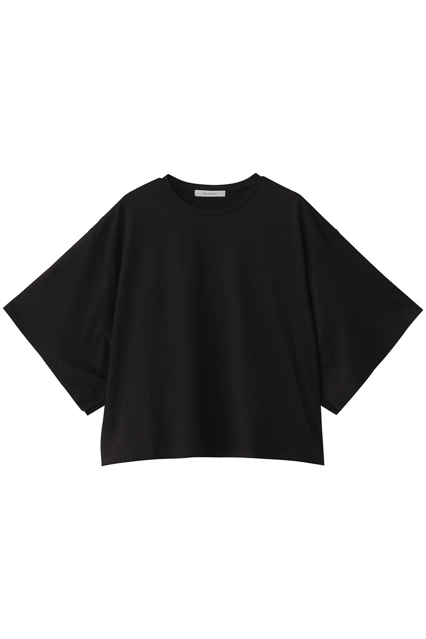 HELIOPOLE スリットスリーブ TEE (ブラック, 38) エリオポール ELLE SHOP HELIOPOLE スリットスリーブ TEE (ブラック, 38) エリオポール ELLE SHOP
