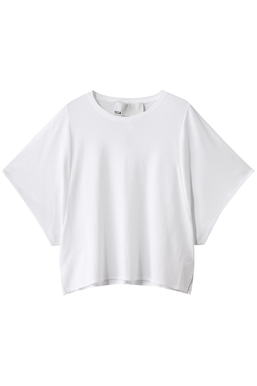 HELIOPOLE 【TICCA】ワイドスリーブプルオーバー (ホワイト, F) エリオポール ELLE SHOP HELIOPOLE 【TICCA】ワイドスリーブプルオーバー (ホワイト, F) エリオポール ELLE SHOP