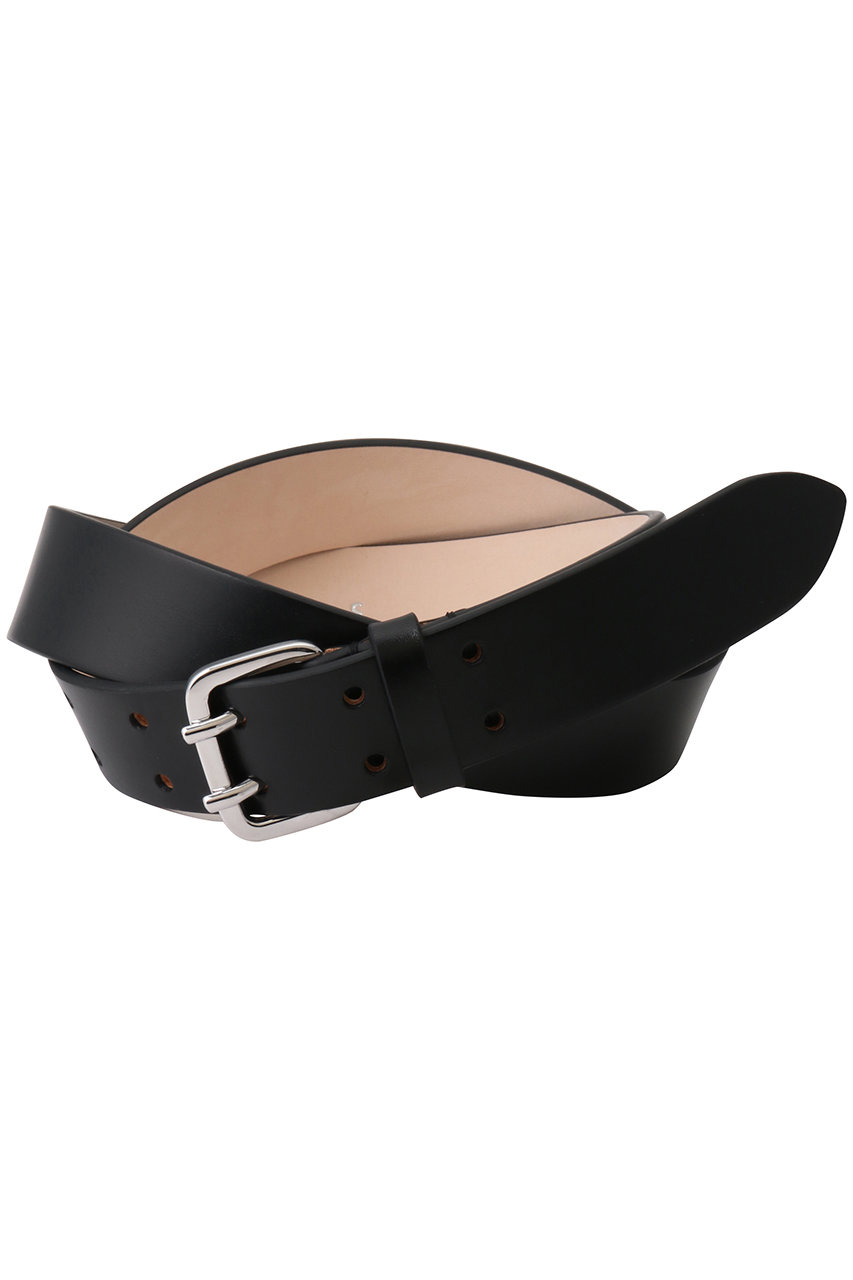 HELIOPOLE 【DEHANCHE】W PIN ベルト (ブラック, S) エリオポール ELLE SHOP HELIOPOLE 【DEHANCHE】W PIN ベルト (ブラック, S) エリオポール ELLE SHOP