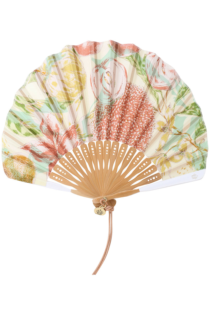 HELIOPOLE 【manipuri】扇子 (グリーン, F) エリオポール ELLE SHOP HELIOPOLE 【manipuri】扇子 (グリーン, F) エリオポール ELLE SHOP