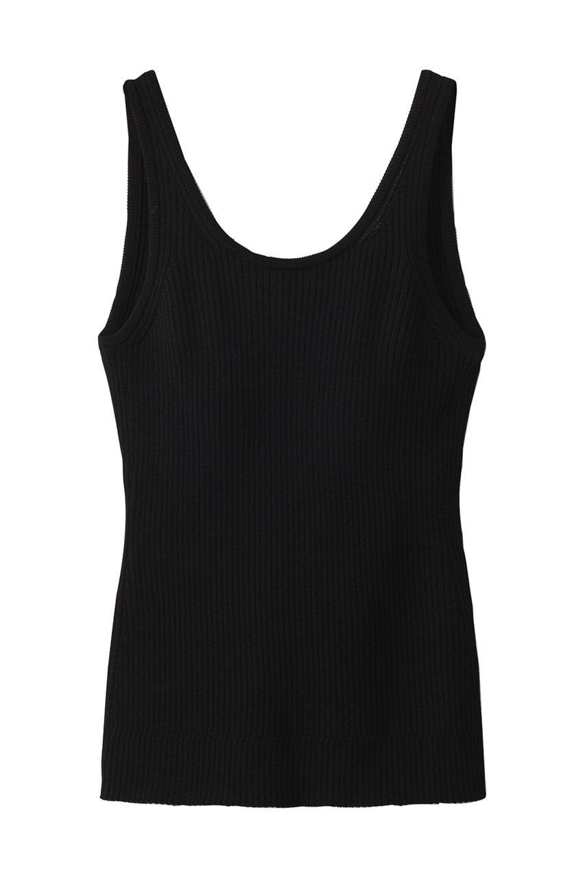 HELIOPOLE 【NICENICE MOMENT】タンクトップ SHELL (ブラック, S) エリオポール ELLE SHOP HELIOPOLE 【NICENICE MOMENT】タンクトップ SHELL (ブラック, S) エリオポール ELLE SHOP