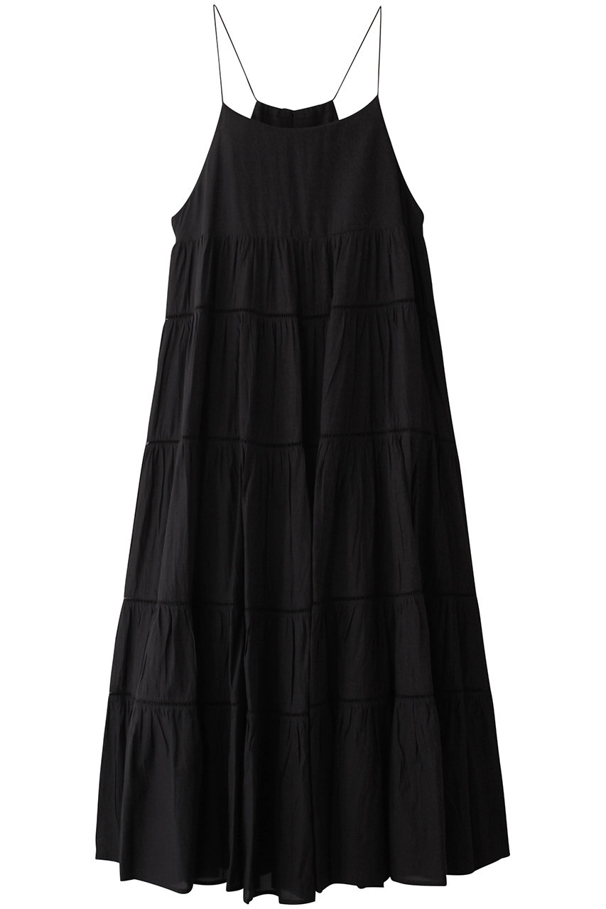 エリオポール/HELIOPOLEの【normment】ティアードキャミドレス(ブラック/15017007014NN)