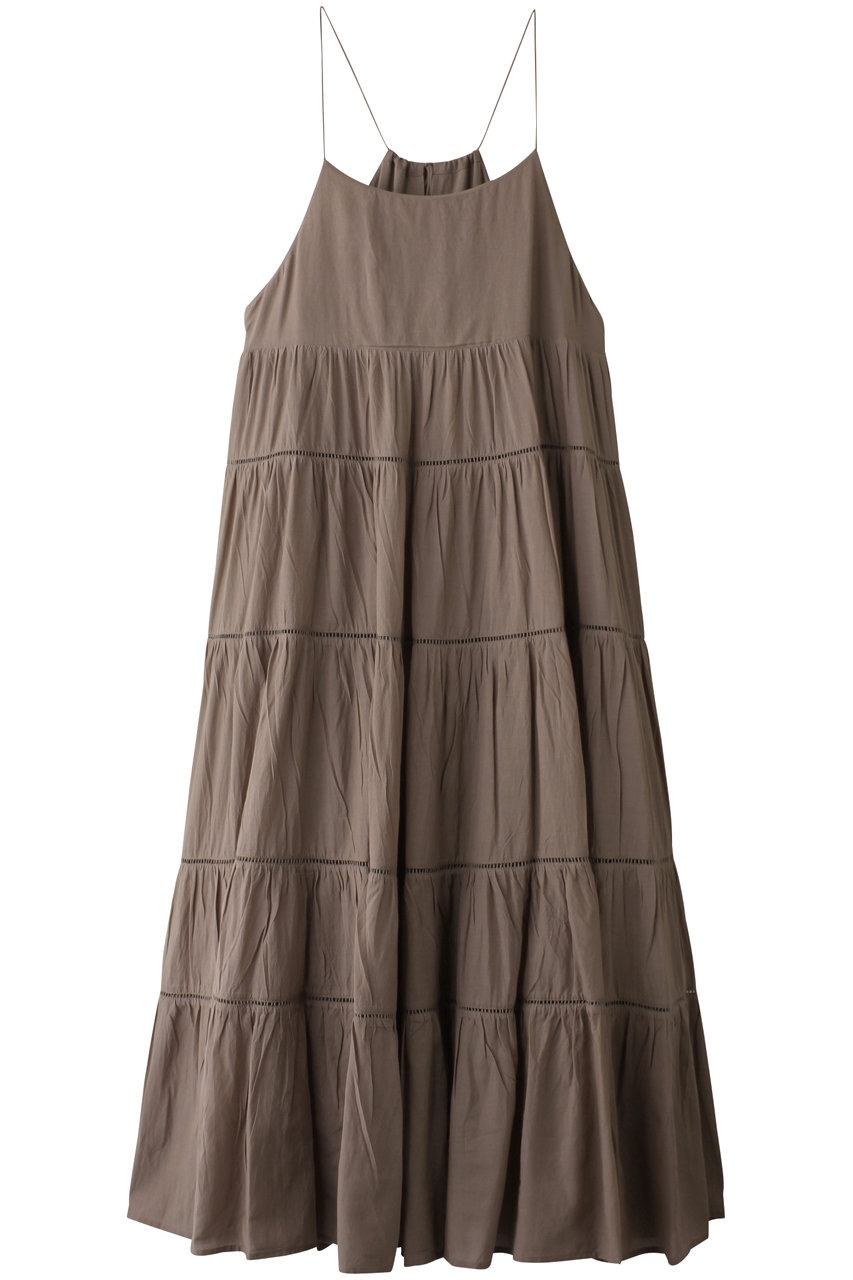 エリオポール/HELIOPOLEの【normment】ティアードキャミドレス(ブラウン/15017007014NN)
