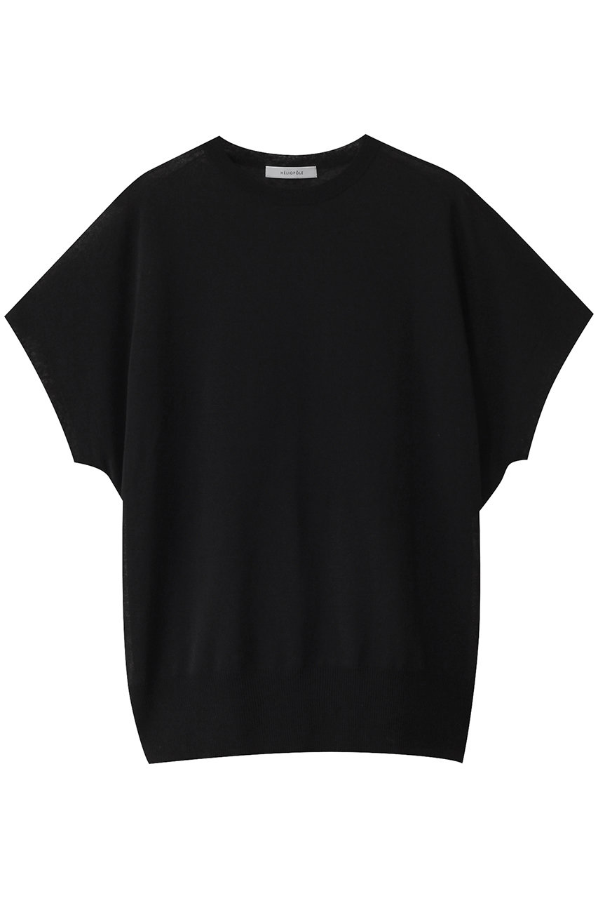 smooth skin series】SHEER RIB JERSEY TURTLE｜HELIOPOLE