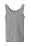 リブタンクトップ エリオポール/HELIOPOLE グレー