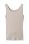 リブタンクトップ エリオポール/HELIOPOLE ベージュ