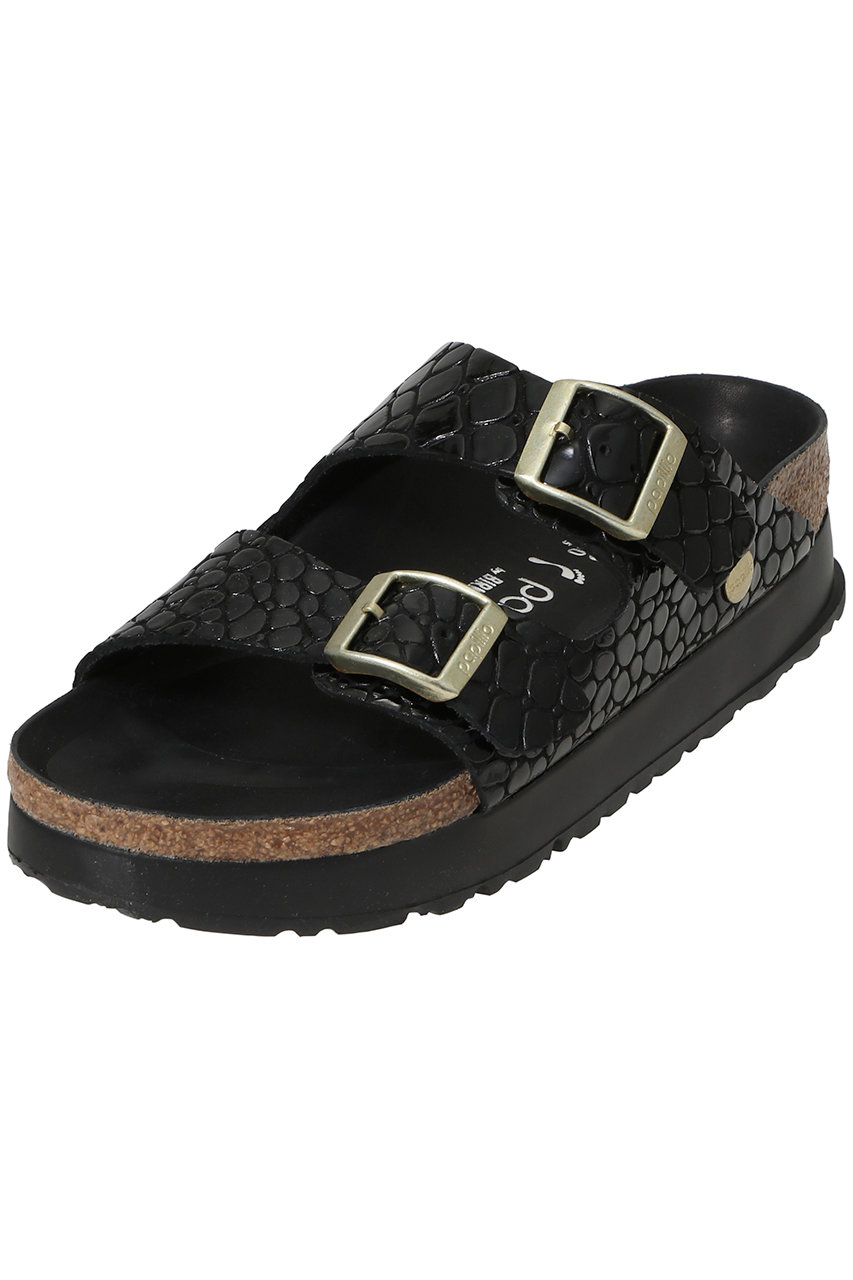 HELIOPOLE 【papillio】ARIZONA FLEX PLATFORM サンダル (ブラック, 37(約23.5cm)) エリオポール ELLE SHOP HELIOPOLE 【papillio】ARIZONA FLEX PLATFORM サンダル (ブラック, 37(約23.5cm)) エリオポール ELLE SHOP