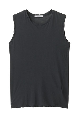 エリオポール/HELIOPOLEのシアーコットンスリーブレスTシャツ(110100/110101)