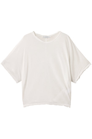 エリオポール/HELIOPOLEのシアーコットン ドルマンスリーブTシャツ(110100/110102)
