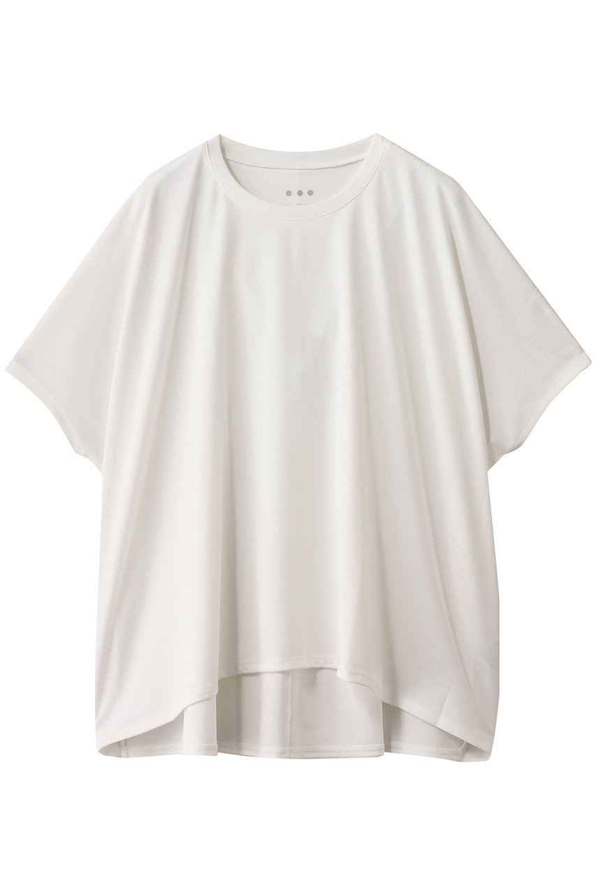 HELIOPOLE 【THREE DOTS】ドルマンルーズTシャツ (ホワイト, S) エリオポール ELLE SHOP HELIOPOLE 【THREE DOTS】ドルマンルーズTシャツ (ホワイト, S) エリオポール ELLE SHOP