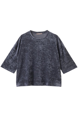 エリオポール/HELIOPOLEのシアーベロアTシャツ(110100/110102)