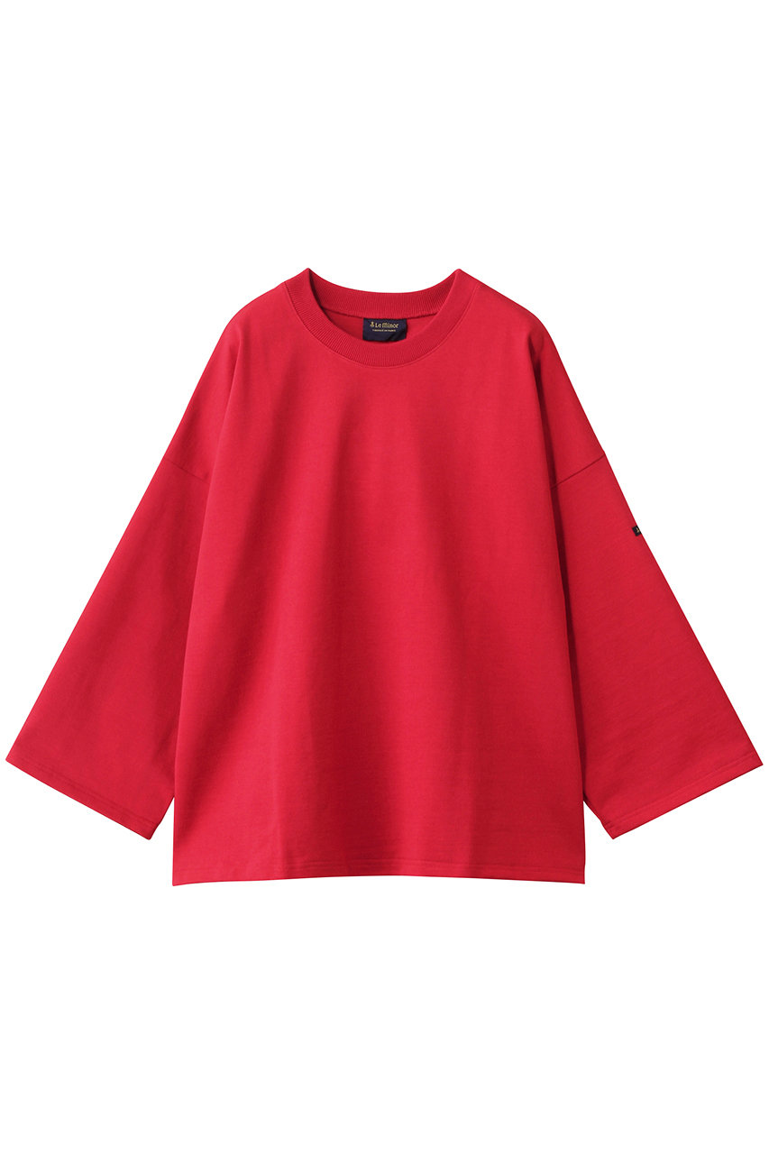 HELIOPOLE 【Le Minor】ラージコットンフレアスリーブカットソー (レッド, F) エリオポール ELLE SHOP HELIOPOLE 【Le Minor】ラージコットンフレアスリーブカットソー (レッド, F) エリオポール ELLE SHOP